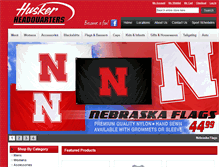 Tablet Screenshot of huskerheadquarters.com